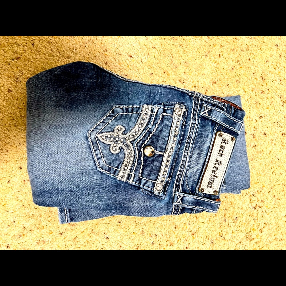 Rock revival size 24 boot cut jeans